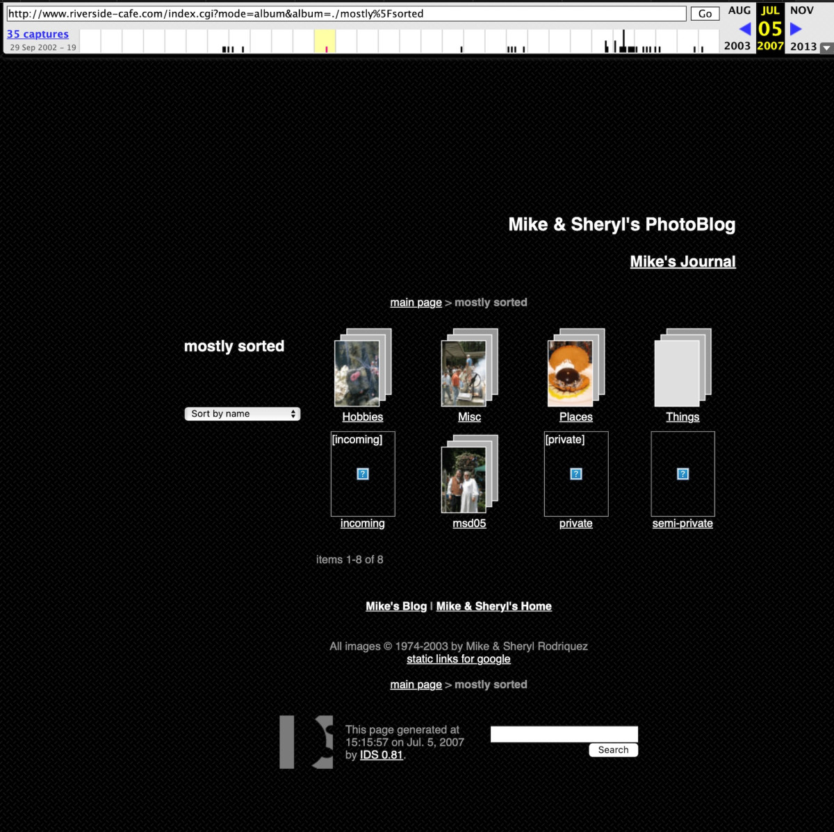 Website that I'm trying to recover